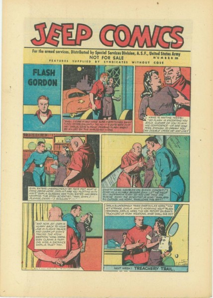 Jeep Comics 35 (Z1), A.S.F. United States Army