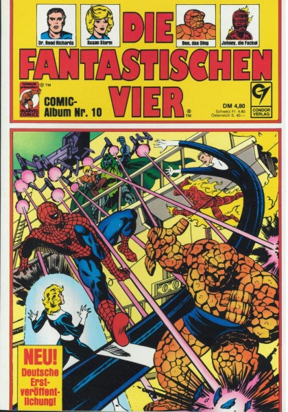 Die Fantastischen Vier Comic Album 10 (Z1), Condor