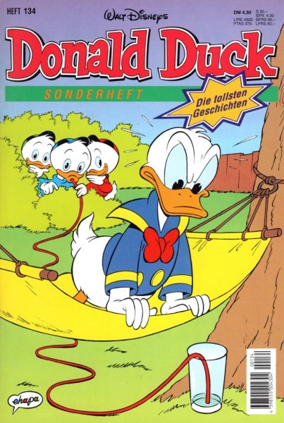 Die tollsten Geschichten von Donald Duck Sonderheft 134 (Z1), Ehapa