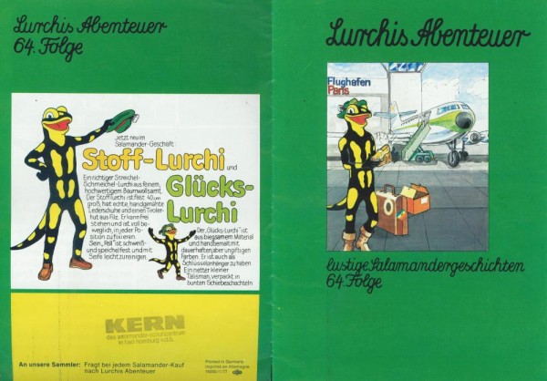 Lurchis Abenteuer 64 (Z1), Salamander