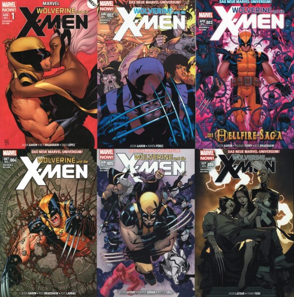 Wolverine und die X-Men 1-6 (Z0), Panini