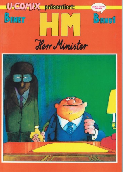 U-Comix präsentiert: 36 HM Herr Minister 1 (Z1), Alpha-Comic-Verlag