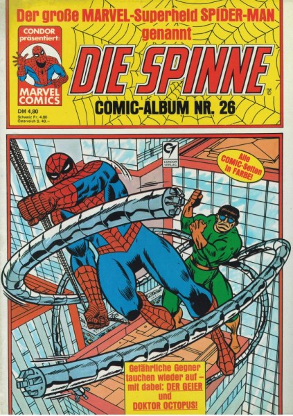 Die Spinne - Comic Album 26 (Z1), Condor