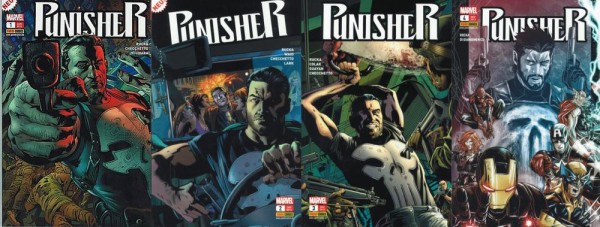 Punisher 1-4 (Z1), Panini