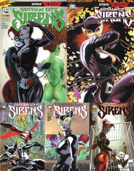 Gotham City Sirens (2010-2012) 1-5 (Z0), Panini