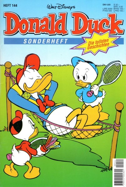 Die tollsten Geschichten von Donald Duck Sonderheft 144 (Z1), Ehapa