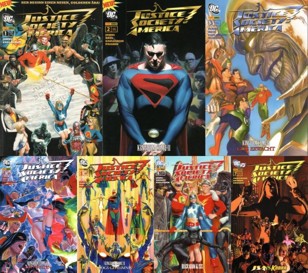 Justice Society of America 1-7 (Z0), Panini