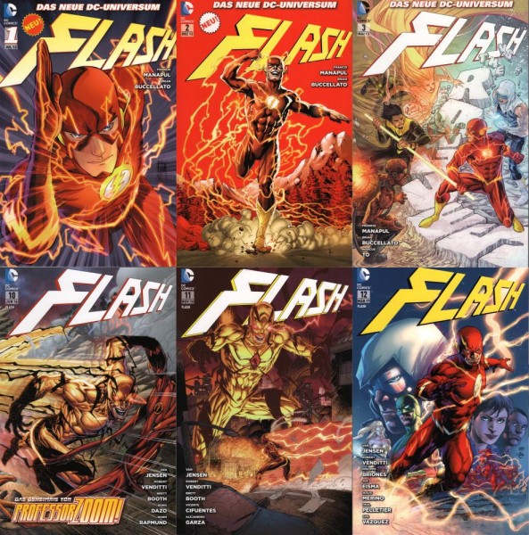 Flash (2012) 1-12 (Z0), Panini