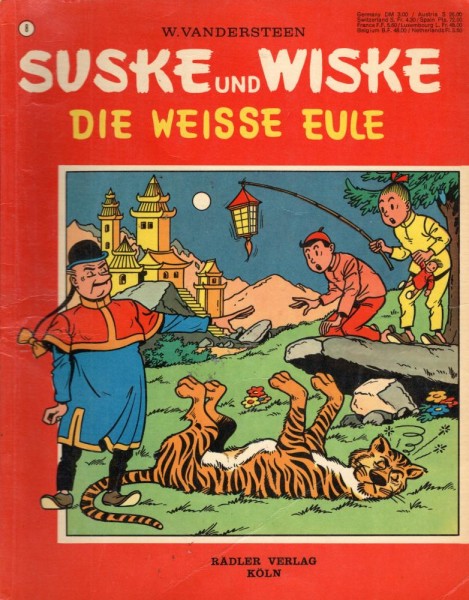 Suske und Wiske 8 (Z1-2/2), Rädler Verlag