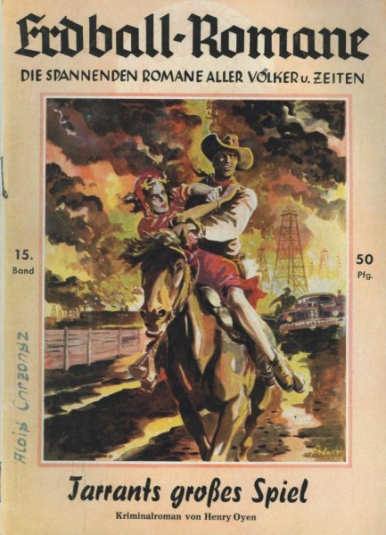 Erdball Romane 15 (Z2), Fritz Mardicke Verlag