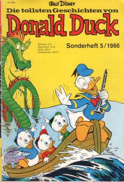 Die tollsten Geschichten von Donald Duck Sonderheft 5 (Z2), Ehapa