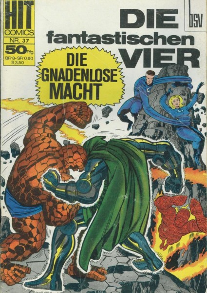 Hit Comics 37 - Die Fantastischen Vier (Z2-3), bsv