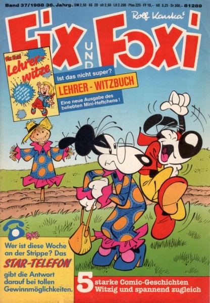 Fix und Foxi 36. Jg. 37 (Z1), Pabel