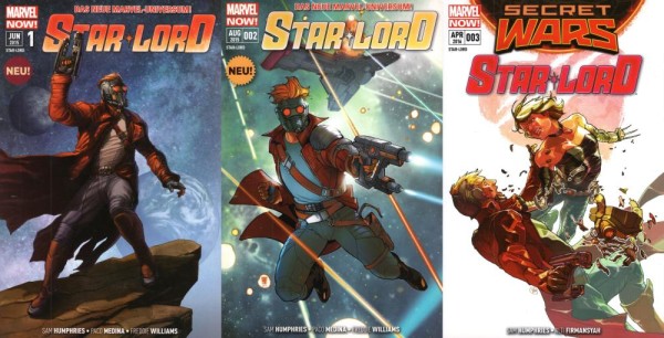 Star-Lord 1-3 (Z0), Panini