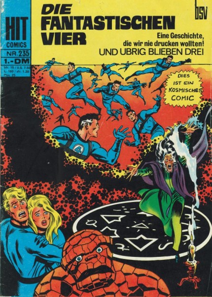 Hit Comics 235 - Die Fantastischen Vier (Z1-), bsv