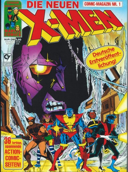 Die neuen X-Men Konvolut 1-8, 10-11 (Z1), Condor