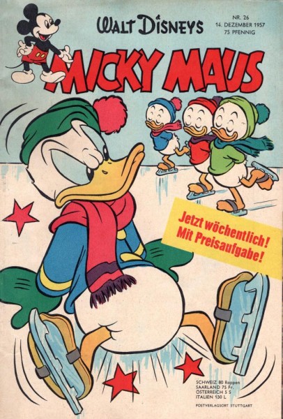 Micky Maus 1957/ 26 (Z2), Ehapa