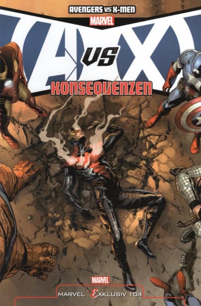 Marvel Exklusiv 104 - Avengers vs X-Men (Z0), Panini