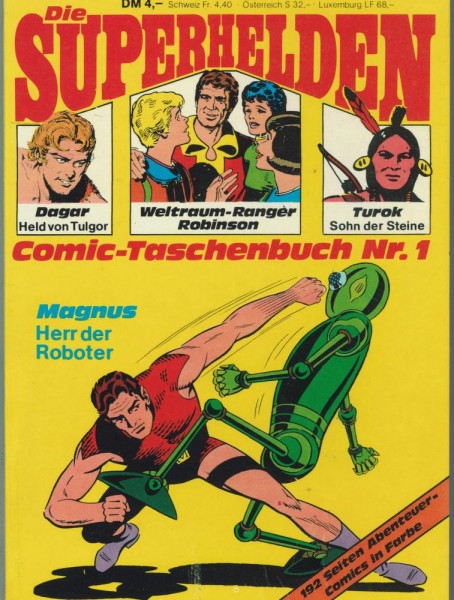 Superhelden Comic Taschenbuch 1 (Z1), Condor