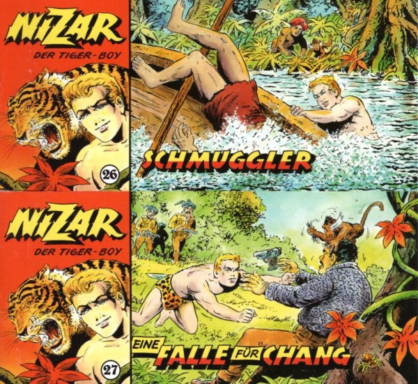 Nizar der Tigerboy 26+27, Wildfeuer