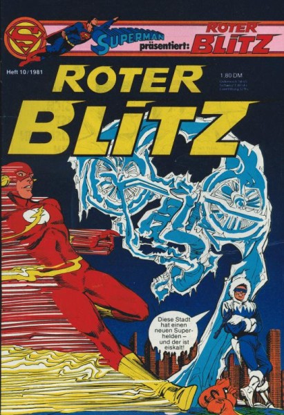 Roter Blitz 1981/ 10 (Z1-), Ehapa