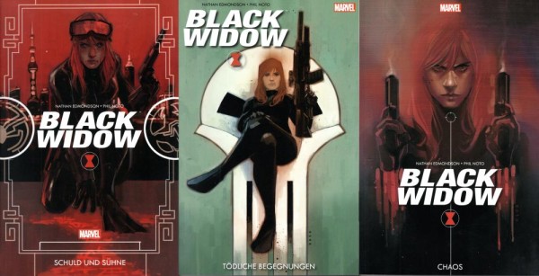 Black Widow 1-3 (Z0), Panini