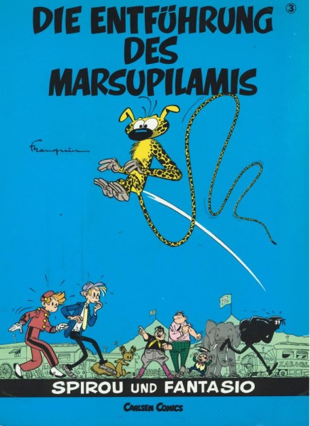 Spirou + Fantasio 3 (Z1-, 1. Auflage), Carlsen