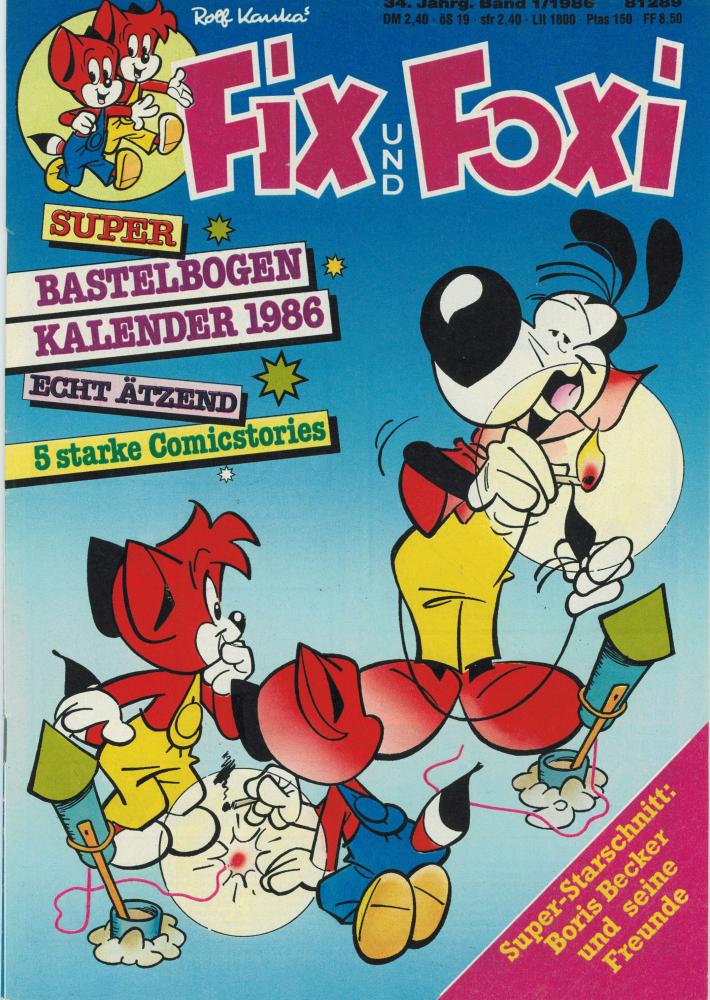 Fix Und Foxi 34. Jg. 1 (Z1), Pabel | Pabel | Antiquariat | Comicladen ...