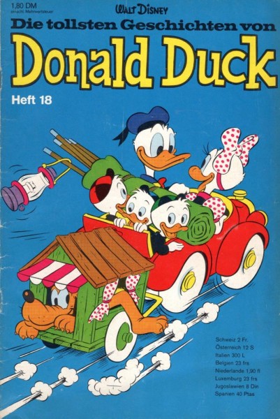 Die tollsten Geschichten von Donald Duck Sonderheft 18 (Z2), Ehapa