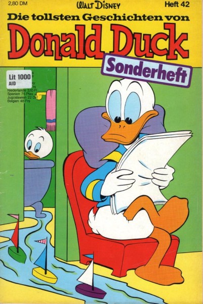 Die tollsten Geschichten von Donald Duck Sonderheft 42 (Z1), Ehapa