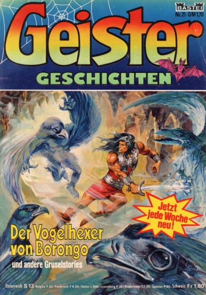 Geister Geschichten 21 (Z1), Bastei