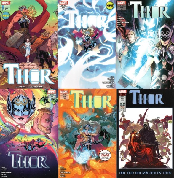 Thor (All New 2016) 1-6 (Z0), Panini