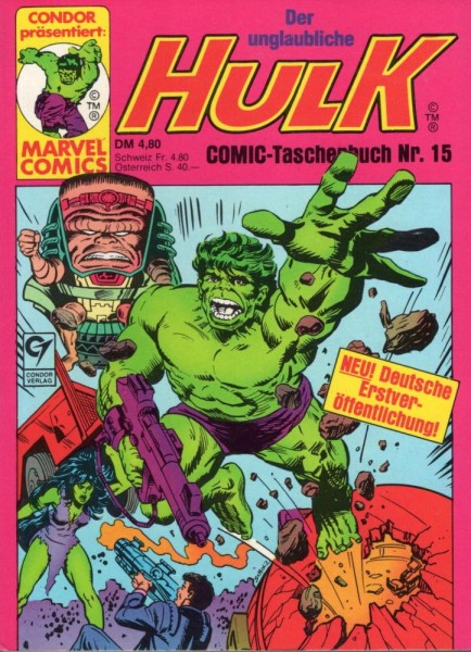 Der unglaubliche Hulk Taschenbuch 15 (Z0), Condor