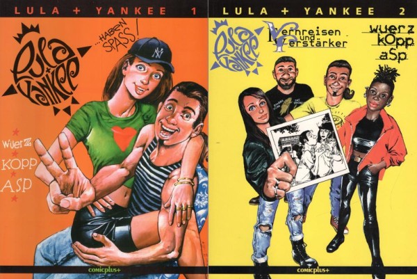 Lula und Yankee 1+2 (Z0,1. Auflage), Comicplus