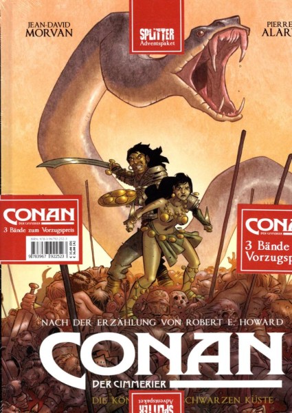 Adventspaket Conan 1-3, Splitter