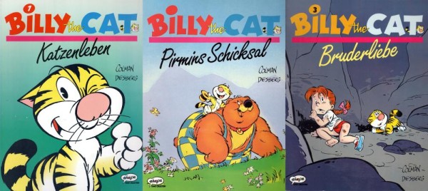 Billy the Cat 1-3 (Z1, 1. Aufl.), Ehapa