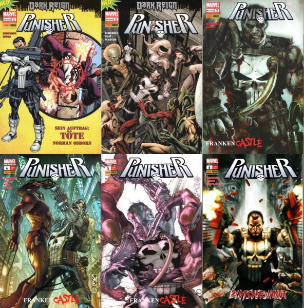 Punisher (2010) 1-6 (Z1), Panini