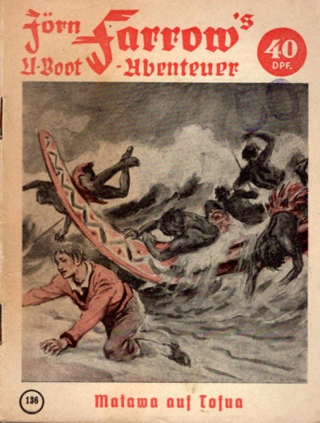 Jörn Farrow's U-Boot-Abenteuer 136 (Z2, St), Verlag für moderne Literatur