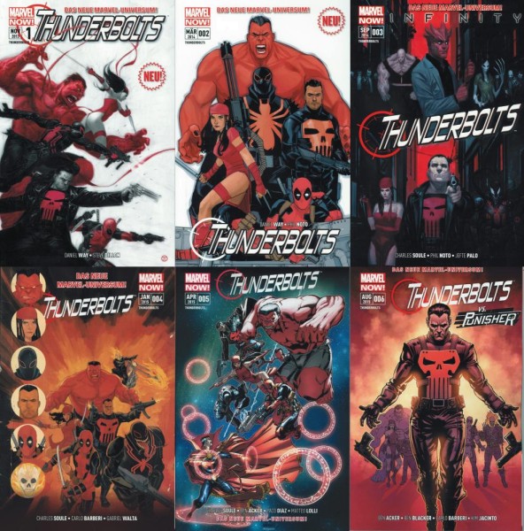 Thunderbolts - Sonderband (2013-2015) 1-6 (Z0), Panini