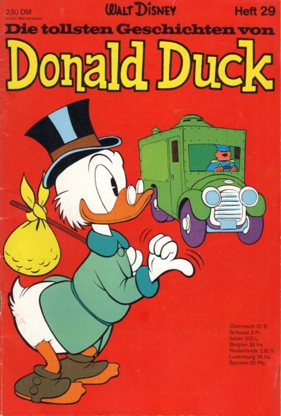 Die tollsten Geschichten von Donald Duck Sonderheft 29 (Z1-2), Ehapa