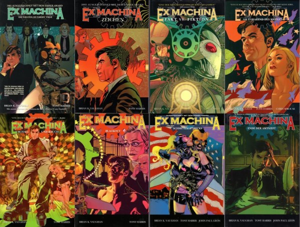 Ex Machina 1-8 (Z0-1), Panini