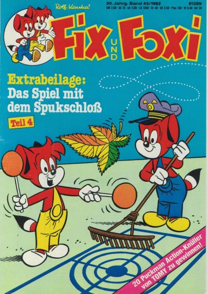 Fix und Foxi 30. Jg. 43 (Z1), Pabel