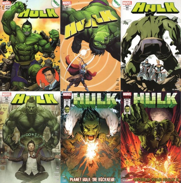 Hulk (All New 2016) 1-6 (Z0), Panini