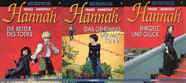 Hannah 1-3 (Z1, 1. Auflage), Comicplus