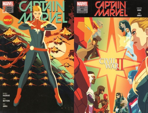 Captain Marvel 1+2 (Z0), Panini