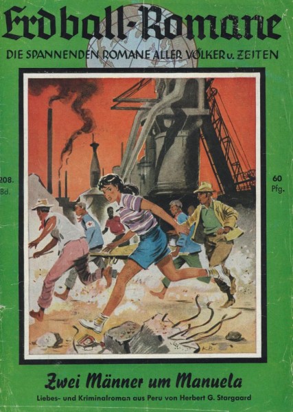 Erdball Romane 208 (Z1-2), Fritz Mardicke Verlag