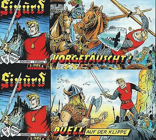 Sigurd Piccolo 8 und 9, Wildfeuer