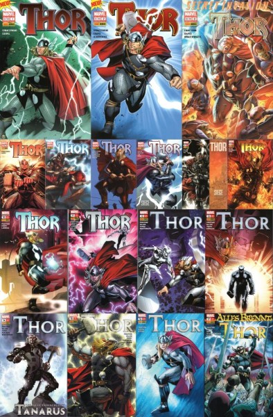 Thor (2008-2013) 1-17 (Z0), Panini