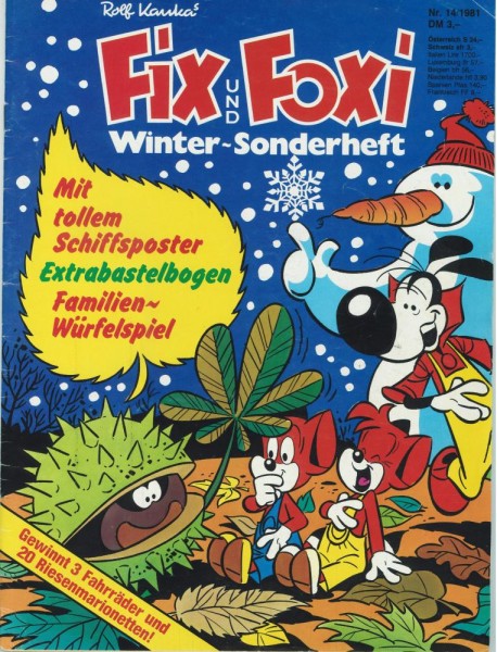 Fix und Foxi Winter-Sonderheft 1981 14 (Z1), Gevacur