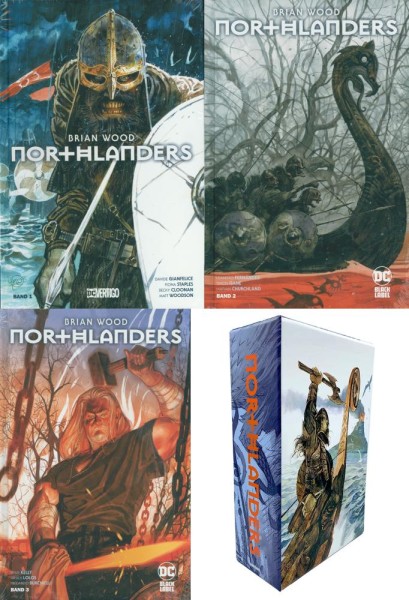 Northlanders Deluxe 1-4 mit Schuber, Panini